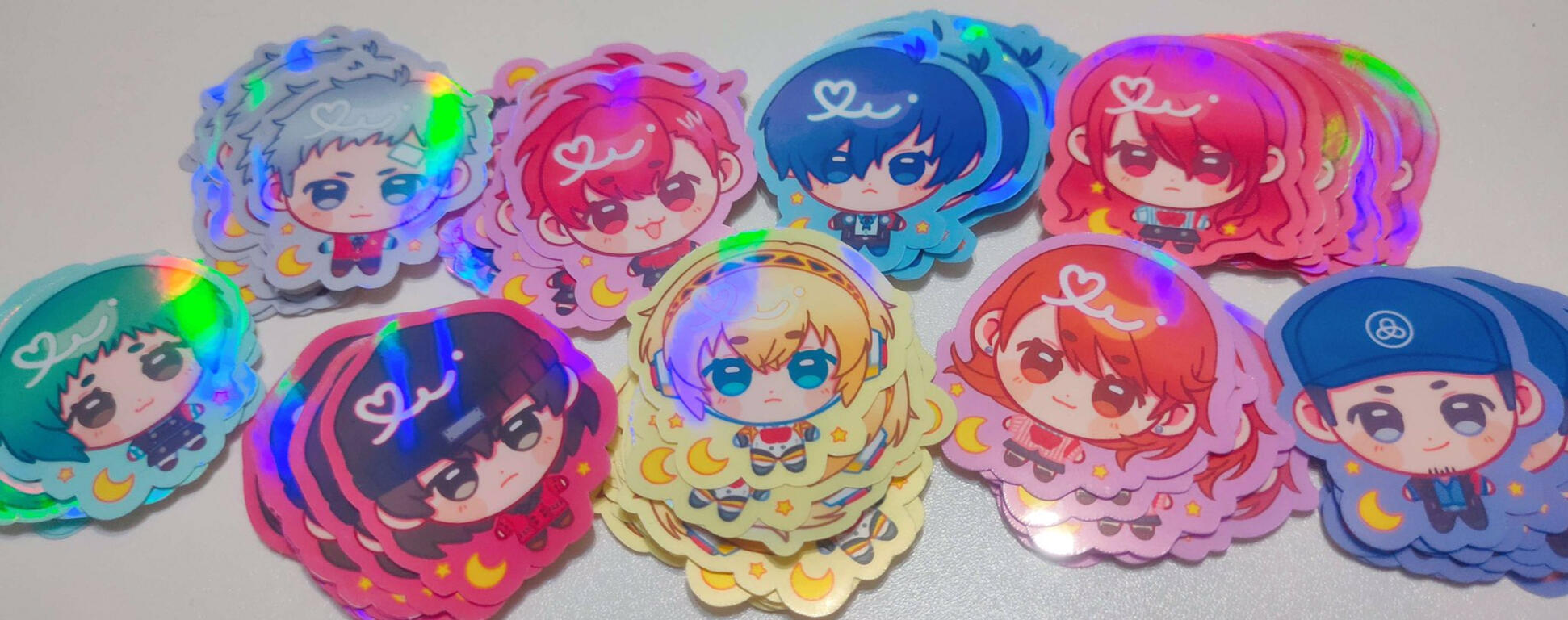 Persona 3 Holographic Stickers
